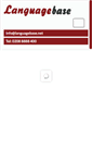 Mobile Screenshot of languagebase.net